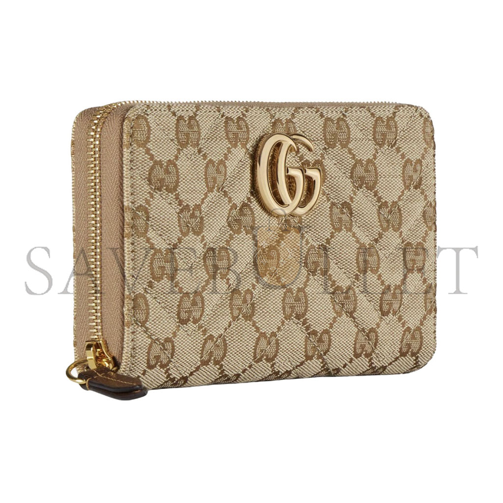 GUCCI GG MARMONT ZIP AROUND WALLET 443123 (19*10.5*2cm) GUCCI GG MARMONT ZIP AROUND WALLET 443123 (19*10.5*2cm)